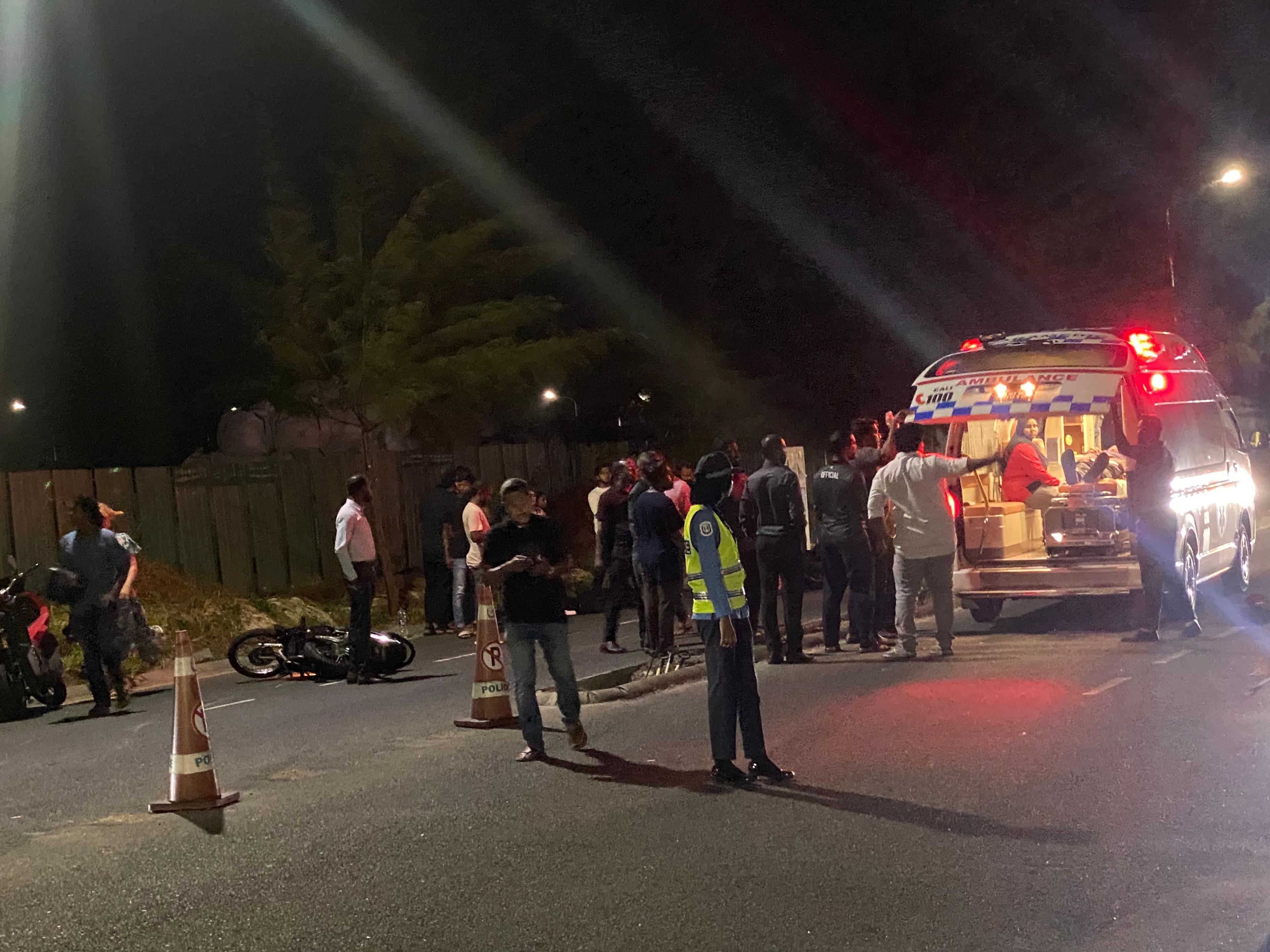 އައްޑޫ ސިޓީގައި ނުރައްކާތެރި އެކްސިޑެންޓެއް ހިނގައިފި!