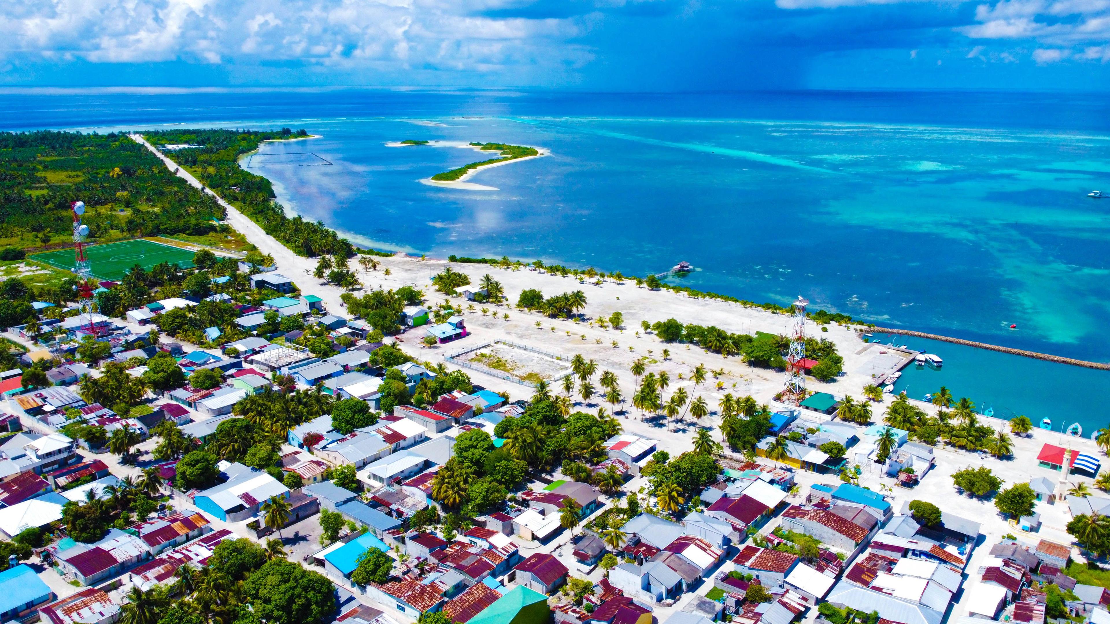 ކ. ކާށިދޫ މަތިން ނަގާފައިވާ ފޮޓޯއެއް --- ފޮޓޯ: ނަބީހް/ އަސްލު