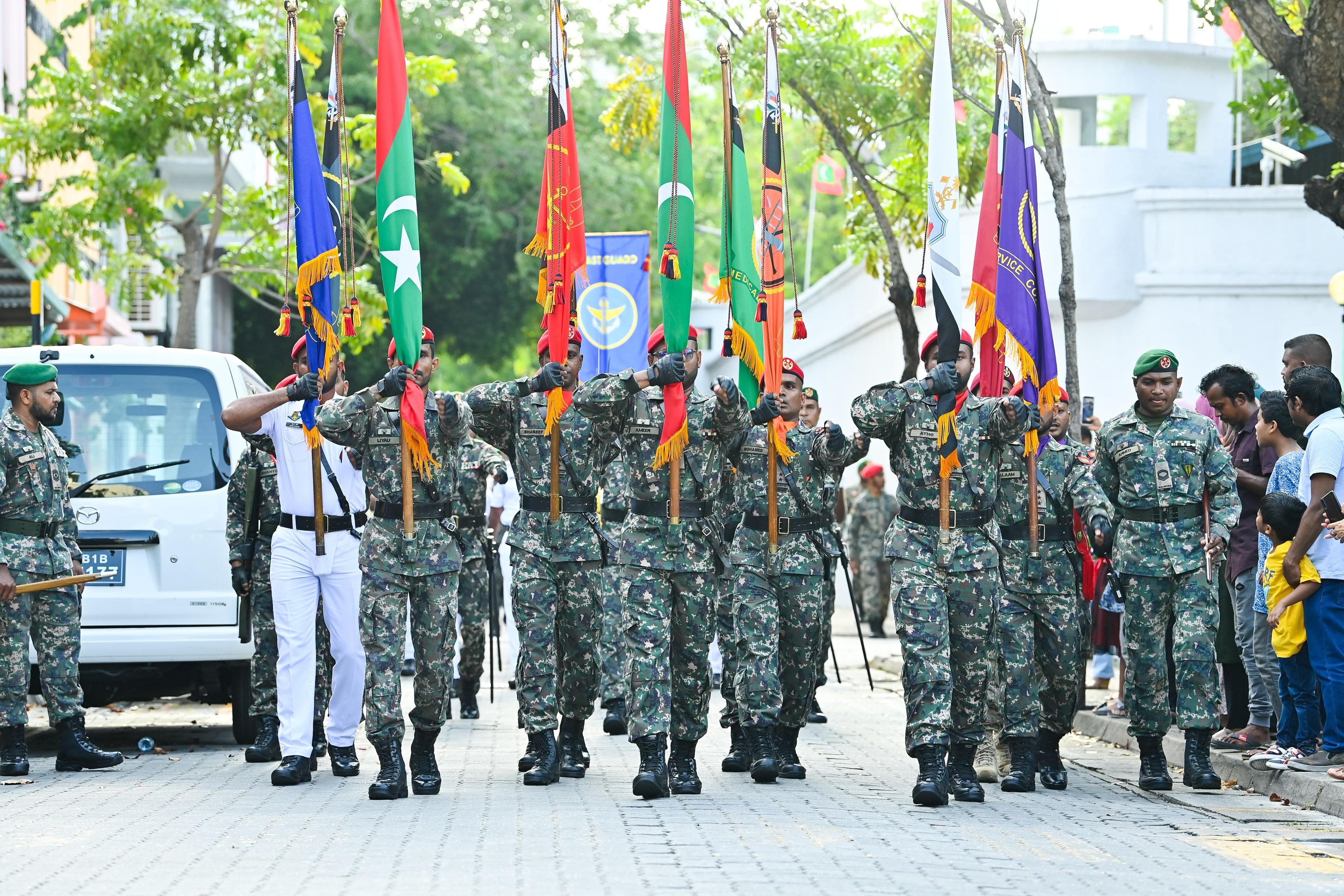 އެމްއެންޑީއެފުން މީގެކުރިން މާލޭގައި ބޭއްވި ޕެރޭޑެއްގެ ތެރެއިން