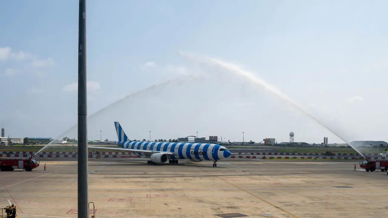 ވީއައިއޭ ޓާމިނަލް 1 އިން ޚިދުމަތްދޭ 26 ވަނަ އެއާލައިނަކަށް ޖަރުމަނުގެ ކޮންޑޯ އެއާލައިން