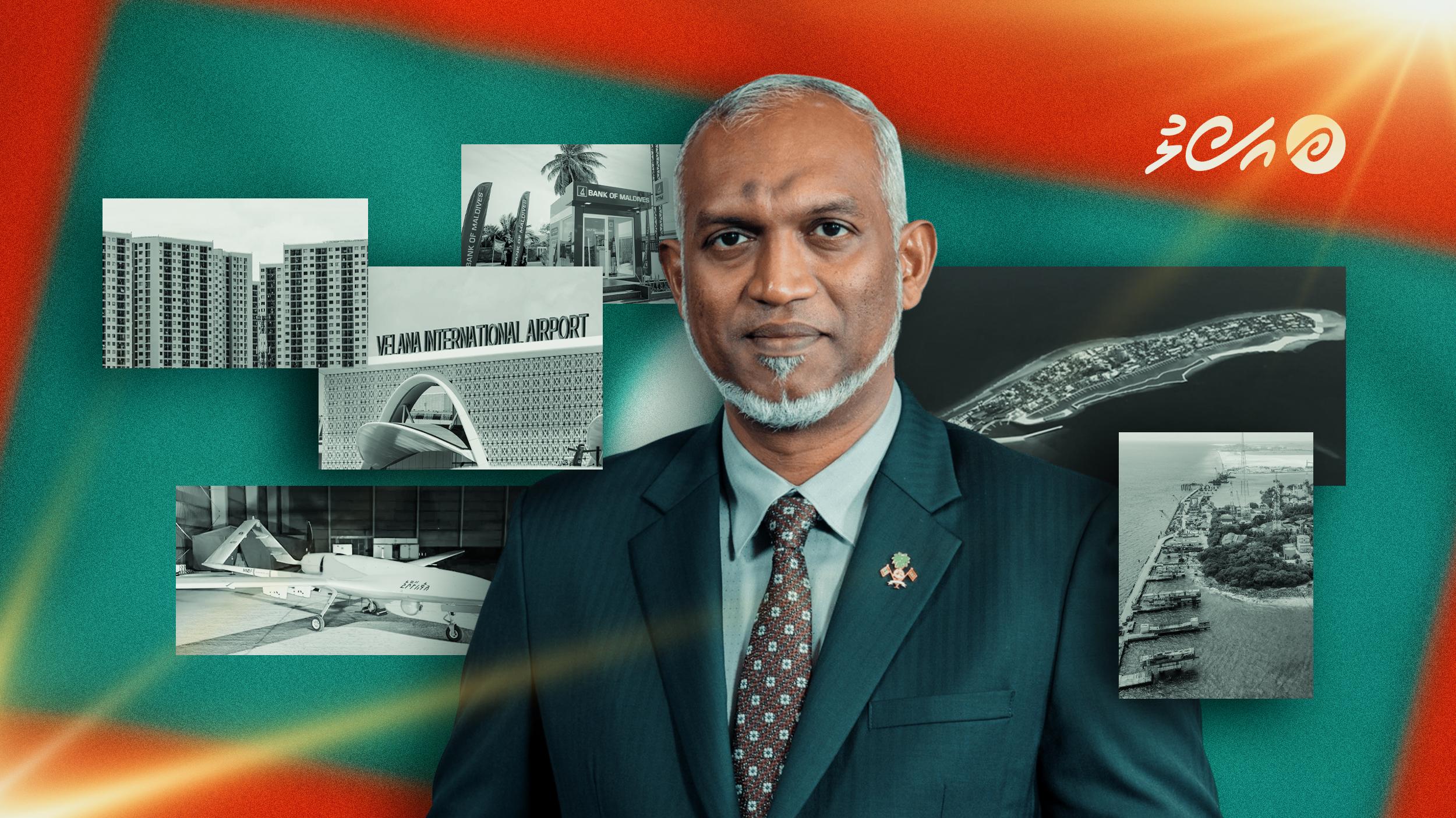 ޑރ. މުއިއްޒުގެ ރިޔާސަތަށް ދެ އަހަރު: ތަރައްޤީގެ ދޯދިތައް ރަށްރަށަށް ފެތުރިގެންދަނީ