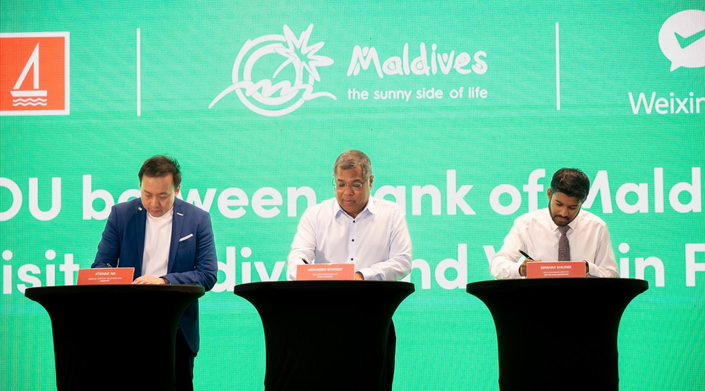 ބީއެމްއެލް، ވީޗެޓް-ޕޭ، ވިޒިޓް މޯލްޑިވްސް ގުޅިގެން ޑިޖިޓަލް އިކޯސިސްޓަމް ވަރުގަދަކުރަން އެއްބަސްވުމެއްގައި ސޮއިކޮށްފި