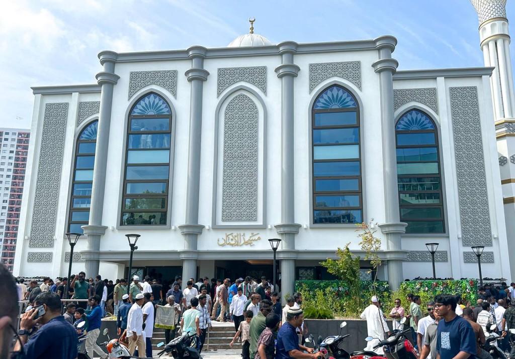 މަސްޖިދުލްއީމާން މިސްކިތް ހުޅުވައިފި