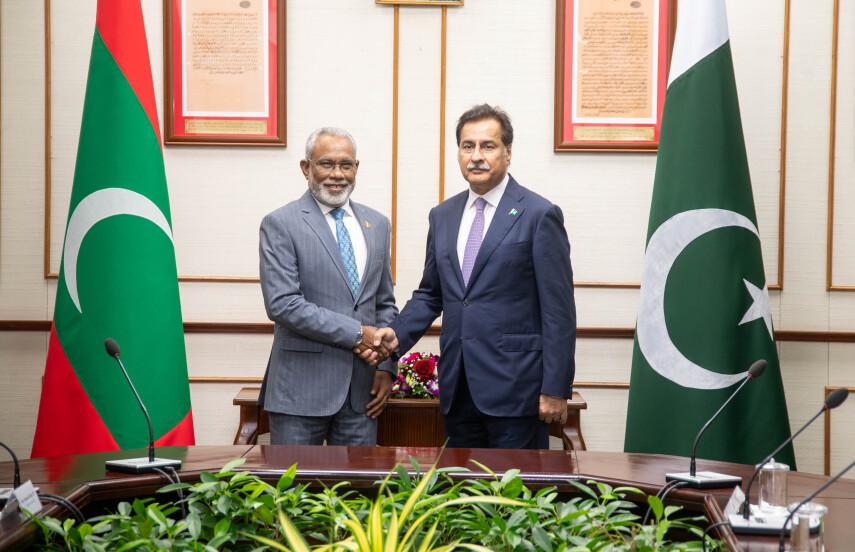 ރައްޔިތުންގެ މަޖިލީހަށް ޕާކިސްތާނުން ވެދެއްވަމުން ގެންދަވާ އެހީތެރިކަމަށް މަޖިލީހުގެ ރައީސްގެ ޝުކުރު