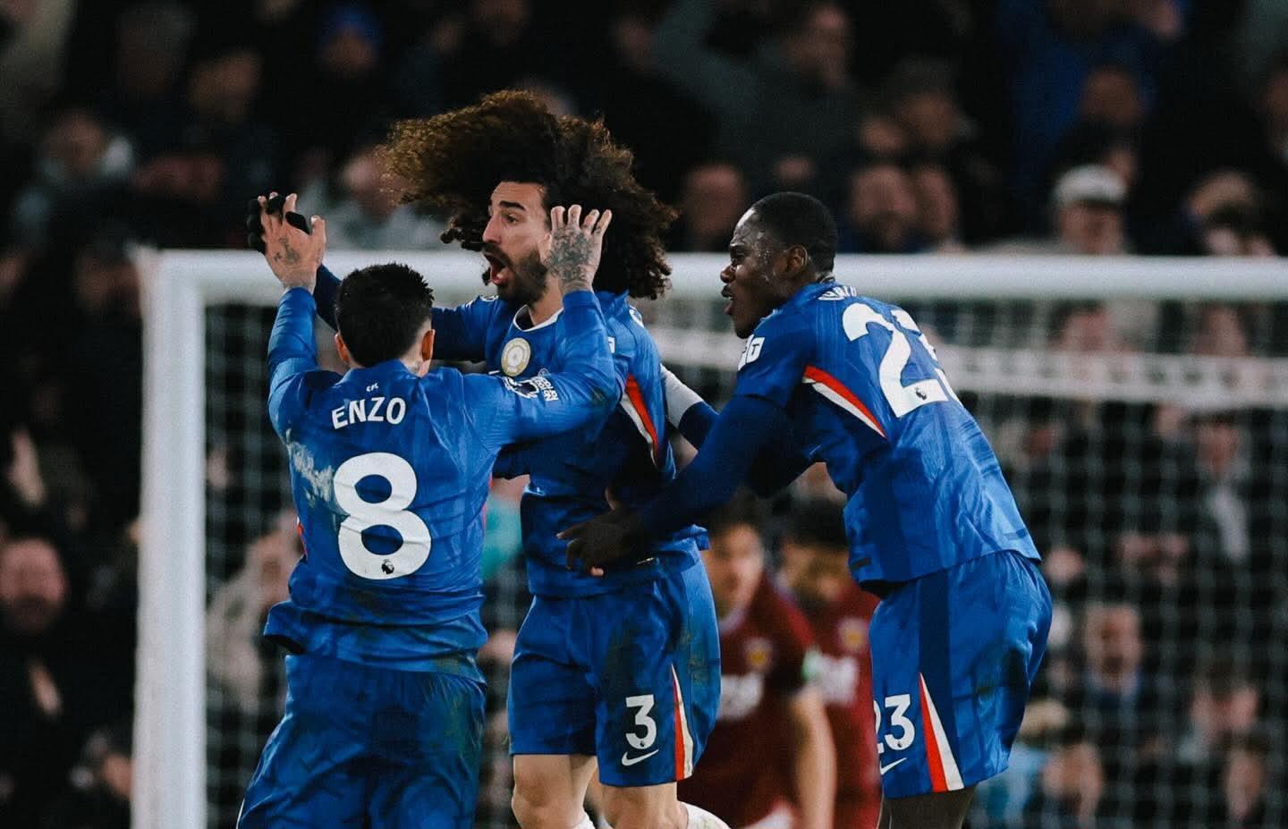 ފަހަތުން އަރައި ޗެލްސީ އިން ވެސްޓްހަމް ބަލިކޮށްފި