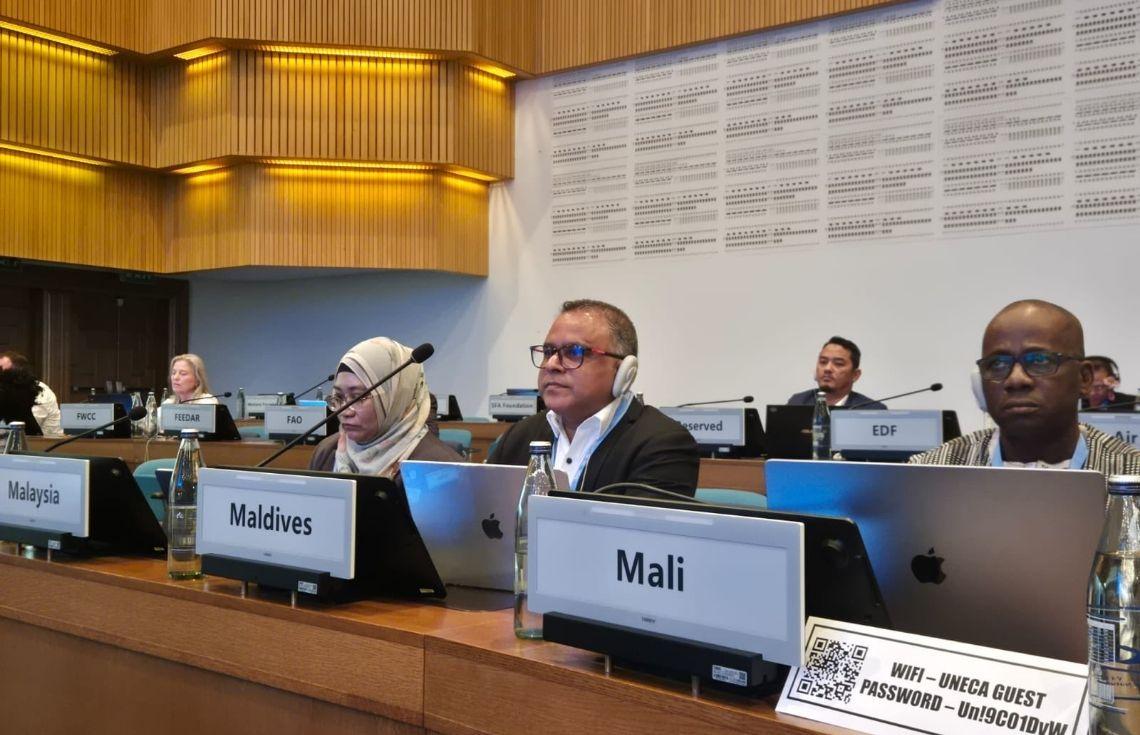 އައިޕީސީސީގެ 65 ވަނަ ބައްދަލުވުމުގައި ރާއްޖެއިން ބައިވެރިވެއްޖެ