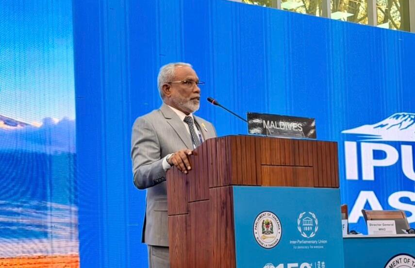 އައިޕީޔޫގެ 153 ވަނަ އެސެމްބްލީގައި މަޖިލީހުގެ ރައީސް ތަޤްރީރުކުރައްވައިފި