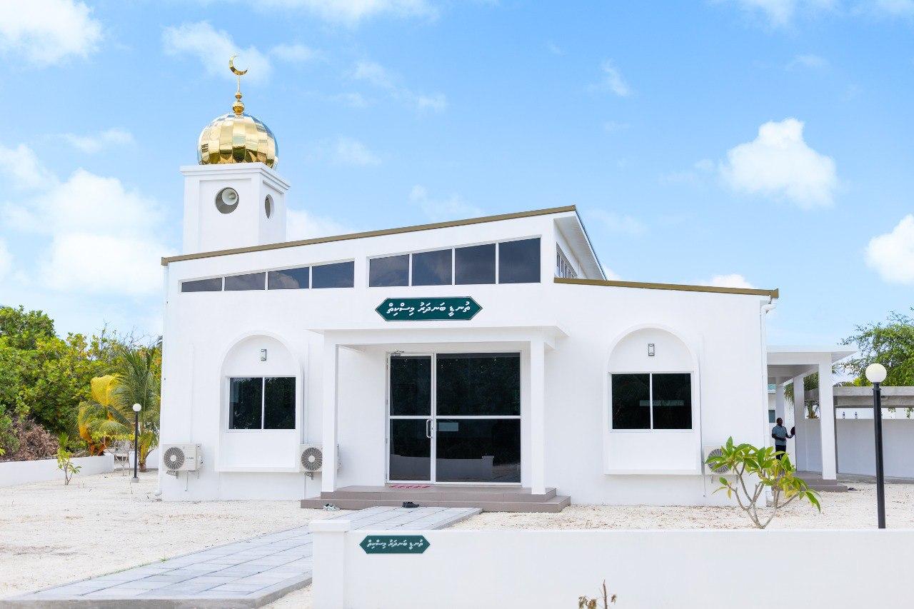 ގަމުގައި ހެޔޮއެދޭ ފަރާތަކުން ބިނާކުރި އައު މިސްކިތް "ތުނޑީ ބަނދަރު މިސްކިތް" ރަސްމީކޮށް ހުޅުވައިފި