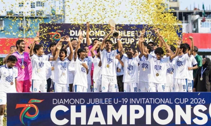 އަހުމަދިއްޔާ ބަލިކޮށް 19 އަހަރުން ދަށުގެ އިންވިޓޭޝަނަލް ކަޕް ސީއެޗްއެސްއީ މާލެ އިން ކާމިޔާބު ކޮށްފި