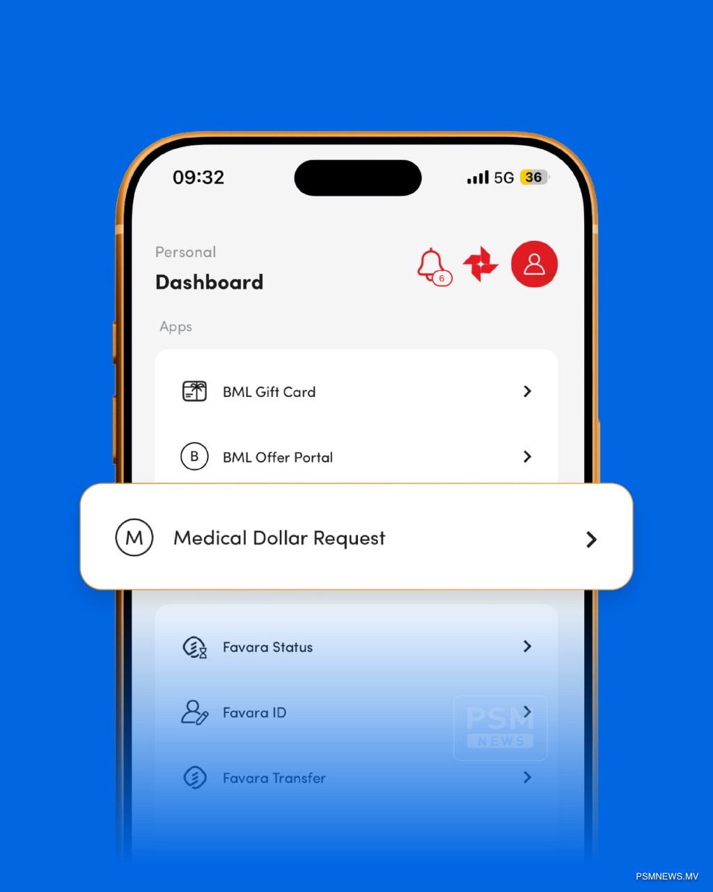 ބީއެމްއެލް އެޕް މެދުވެރިކޮށް ބޭސްފަރުވާއަށް ޑޮލަރު ގަނެވޭގޮތް ހަދައިފި