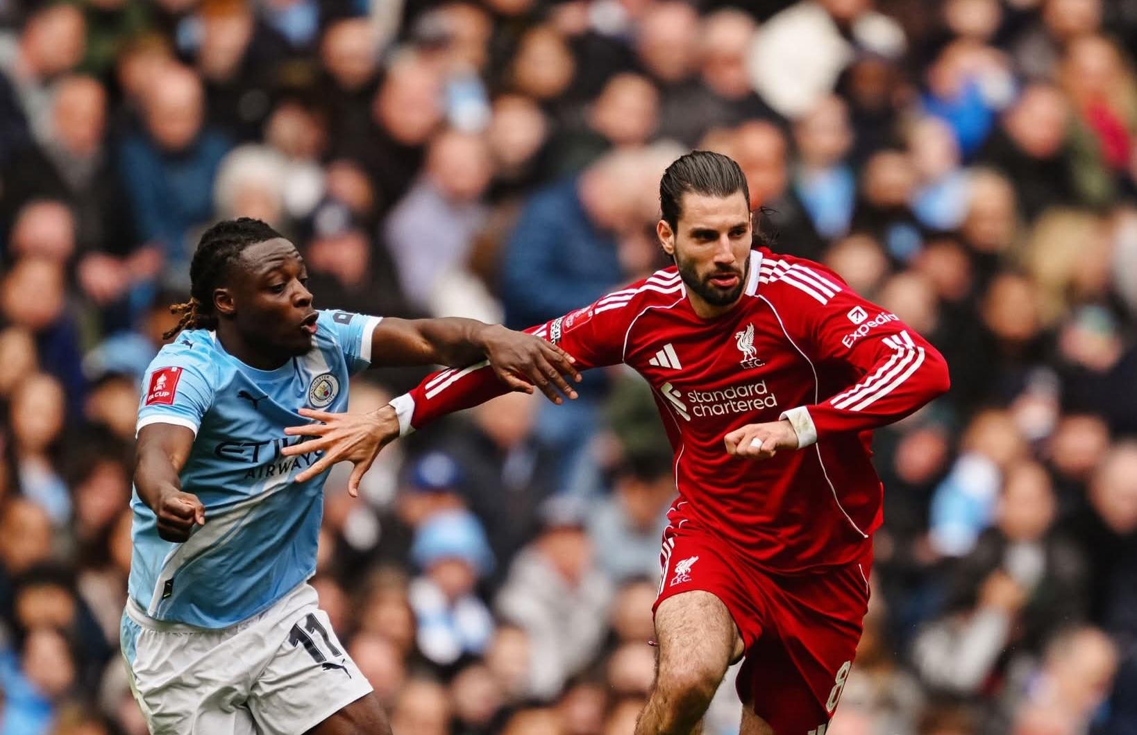 ތަފާތުބޮޑު ނަތީޖާއަކުން ސިޓީ އަތުން ބަލިވެ ލިވަޕޫލް އެފްއޭކަޕްގެ ކުއާޓާ ފައިނަލުން ކަޓައިފި