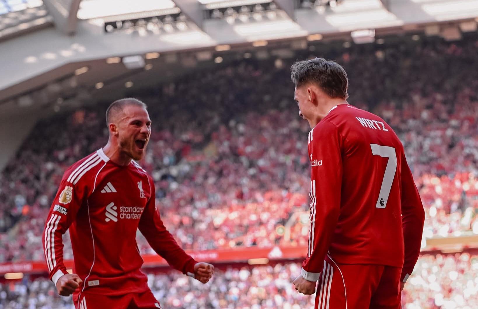 ވާދަވެރި ކުޅުމަކަށްފަހު ލިވަޕޫލުން ކްރިސްޓަލް ޕެލަސް ބަލިކޮށްފި