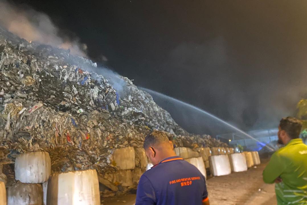 ތިލަފުށީ ވެމްކޯ ސައިޓުގައި ރޯވި އަލިފާން އެމްއެންޑީއެފުން ނިއްވާލައިފި