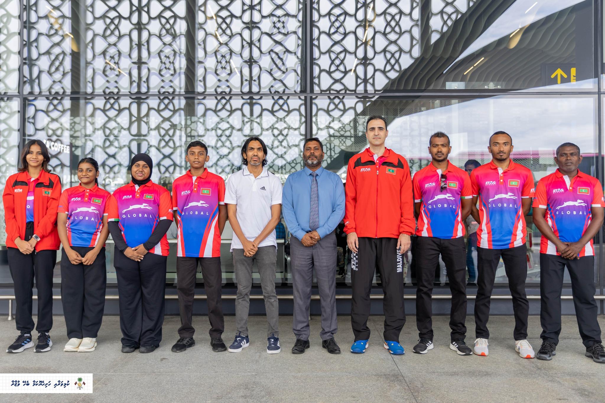 ސައުތު އޭޝިއަން ޔޫތު ޓޭބަލް ޓެނިސް ޗެމްޕިއަންޝިޕުގައި ބައިވެރިވާން ރާއްޖޭގެ ޒުވާން ޤައުމީ ޓީޓީ ޓީމު ފުރައިފި