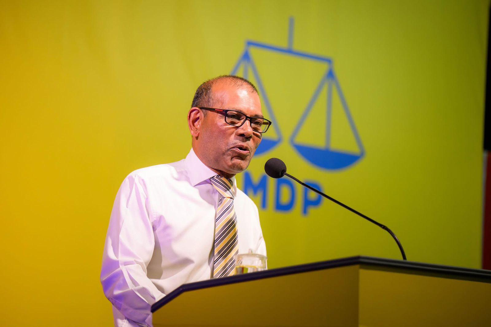 އެމްޑީޕީގެ ވަގުތީ ޗެއަރޕާސަން ކަމާއި ހަވާލުވާން ރައީސް ނަޝީދު ތައްޔާރުވެއްޖެ