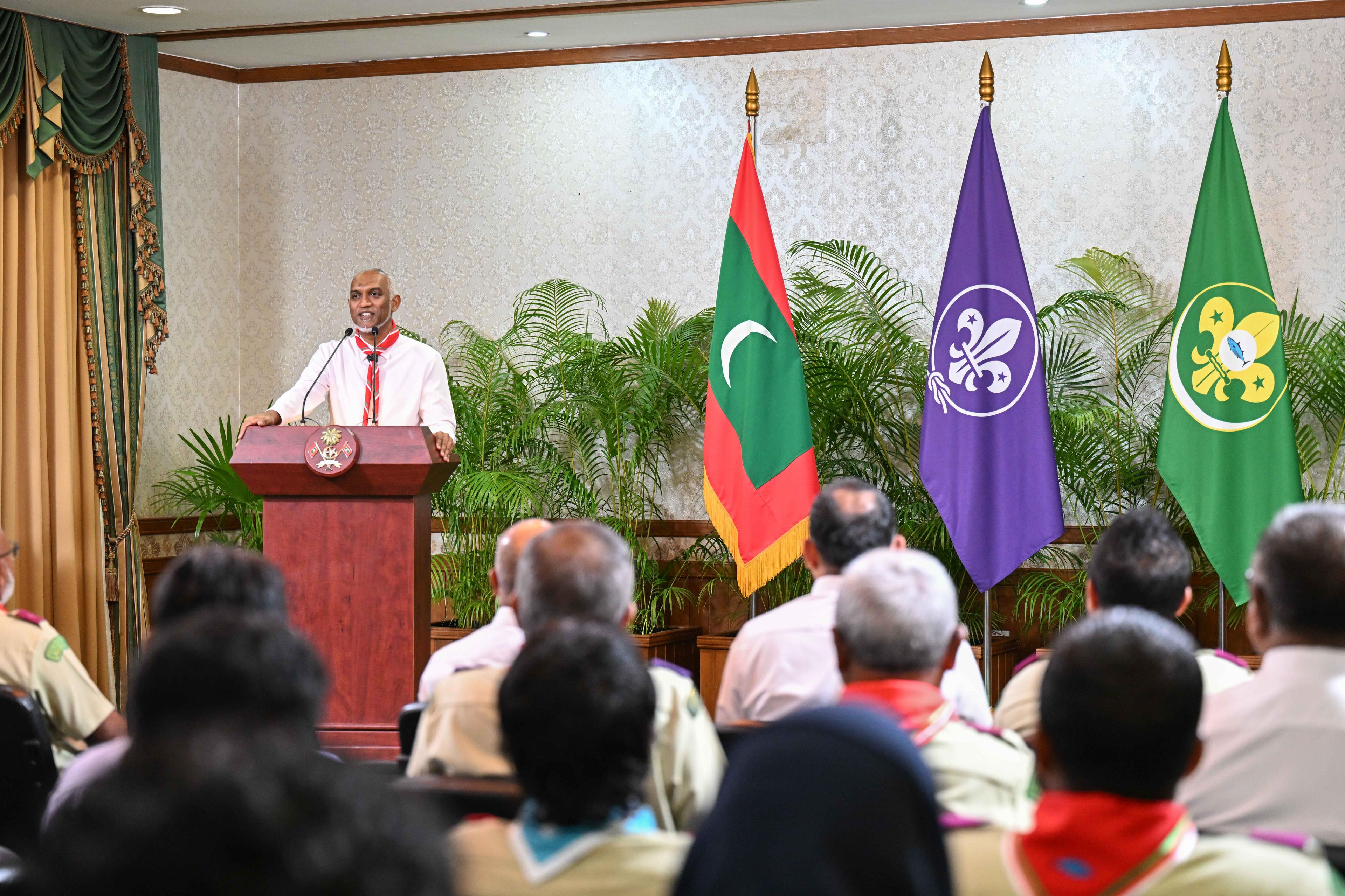 ސްކައުޓް ހަރަކާތަކީ، އިންސާނިއްޔަތަށް ޚިދުމަތް ކުރުމުގެ ލާމަސީލު ނަމޫނާއެއް: ރައީސް