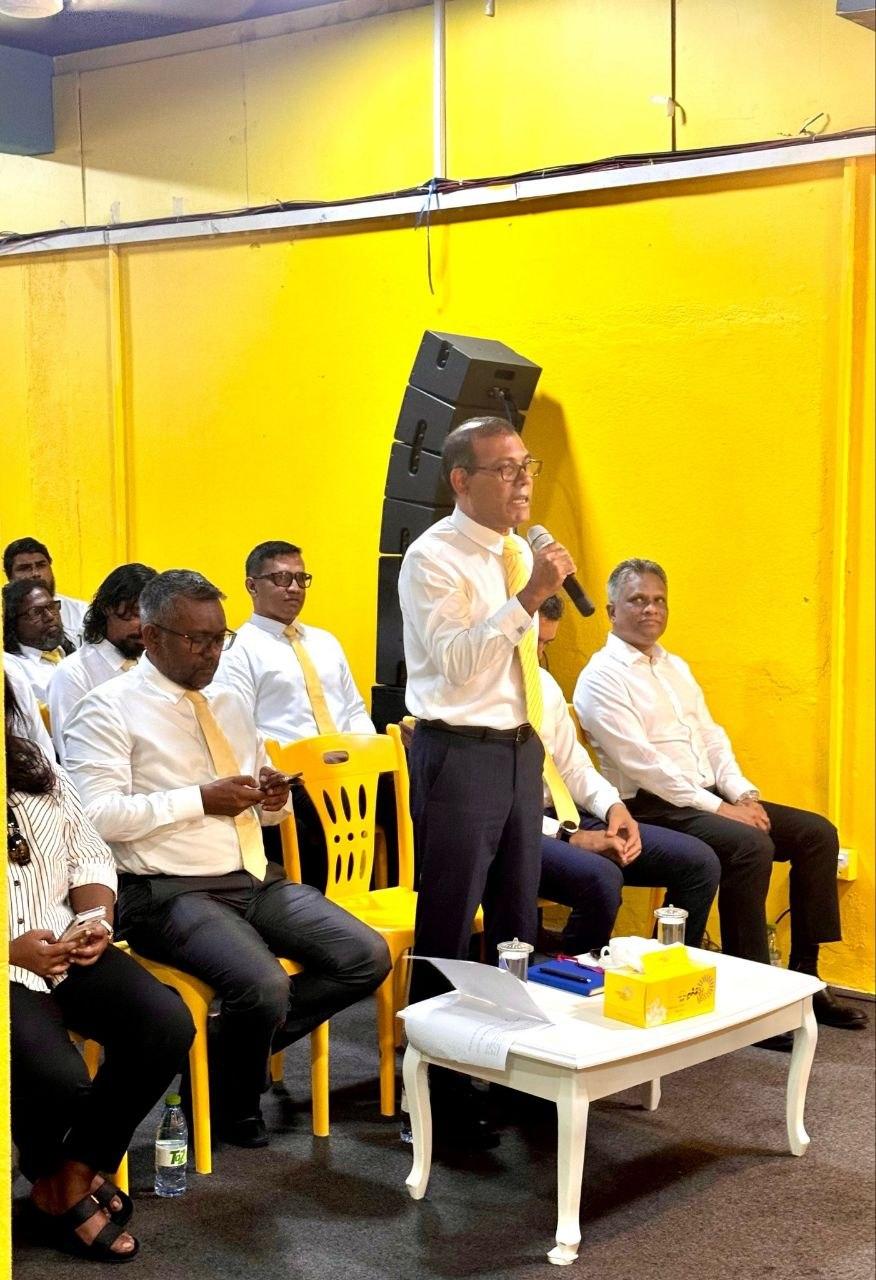 ހެޔޮ ވެރިކަން ގެނައުމަށް ތިނަދޫ އަކީ އެންމެ ބުރަކޮށް މަސައްކަތްކުރި އެއްރަށް: ރައީސް ނަޝީދު