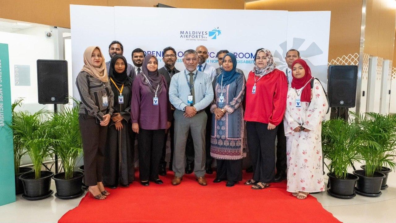 އެމްއޭސީއެލް އިން ޑިސްއެބިލިޓީސް ހުންނަ ފަސިންޖަރުންނަށް ޚާއްސަ 'ކާމް ރޫމް' އެއް ހުޅުވައިފި