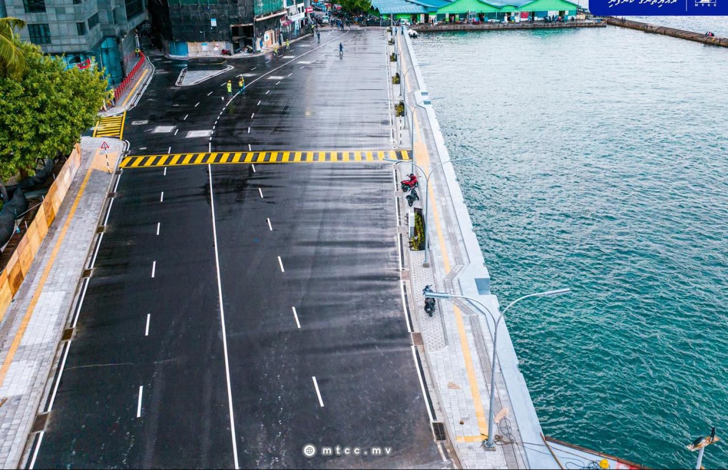 ޗާންދަނީ މަގާއި ބޮޑުތަކުރުފާނު މަގު ގުޅޭ ސަރަހައްދު، ވަގުތީ ގޮތުން ހުޅުވާލައިފި