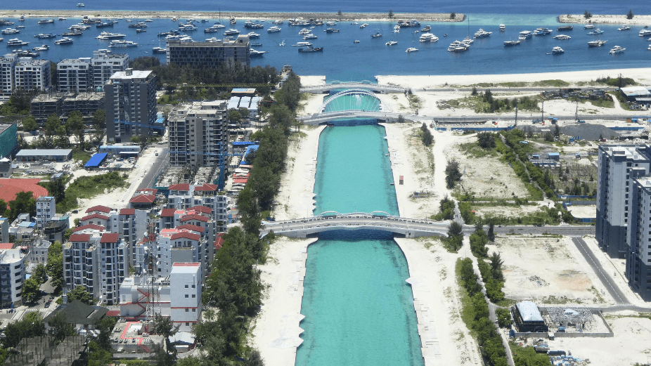 ހުޅުމާލެ ފޭސް 2 ގެ އެސްޓީއޯ ޓަވަރުގައި އަލިފާނުގެ ހާދިސާއެއް ހިނގައިފި
