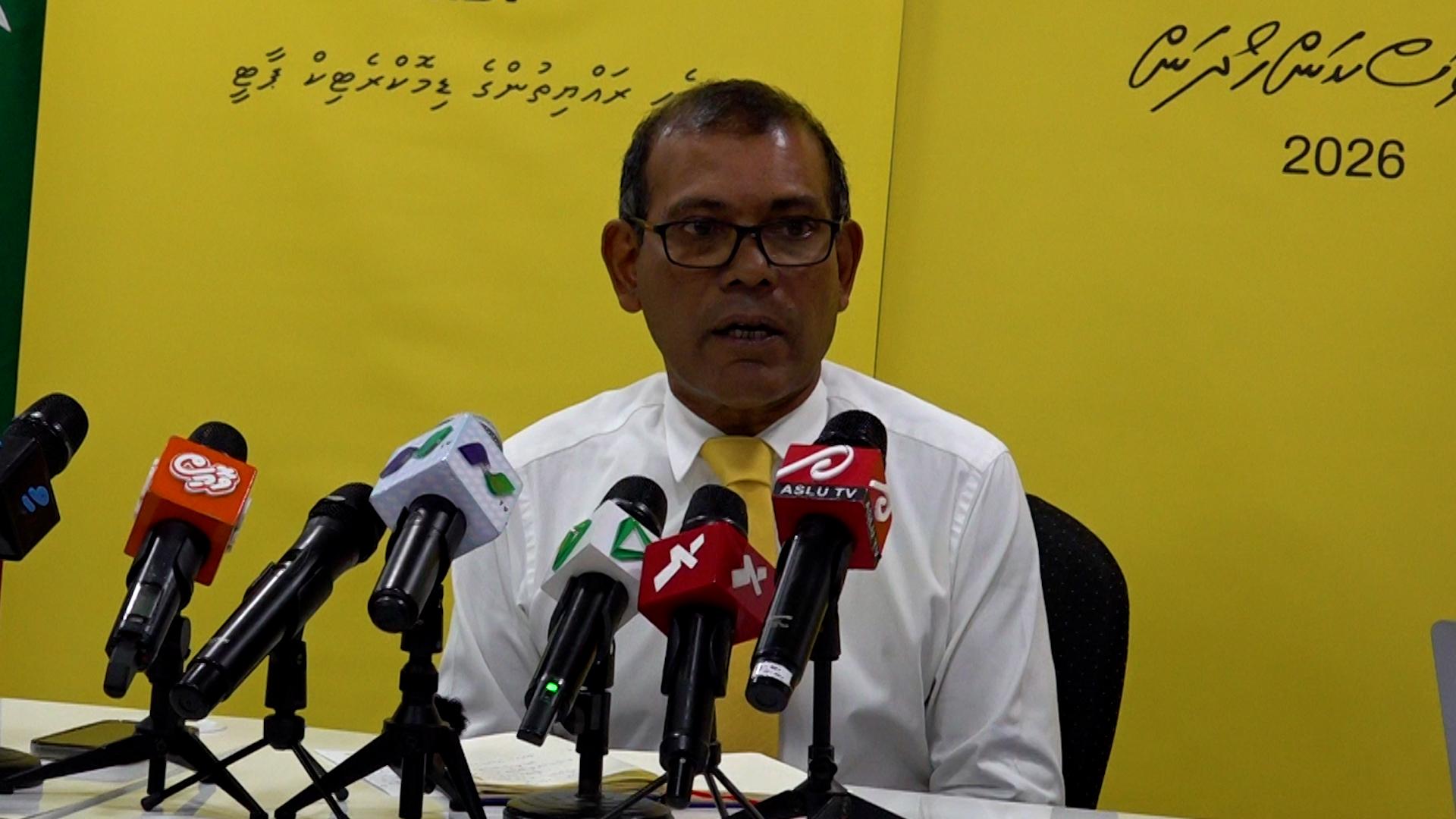 ސުޖާއުގެ ގޮނޑި ގެއްލުވާލި މައްސަލަ ކޯޓަށް ހުށައަޅާނަން: ރައީސް ނަޝީދު