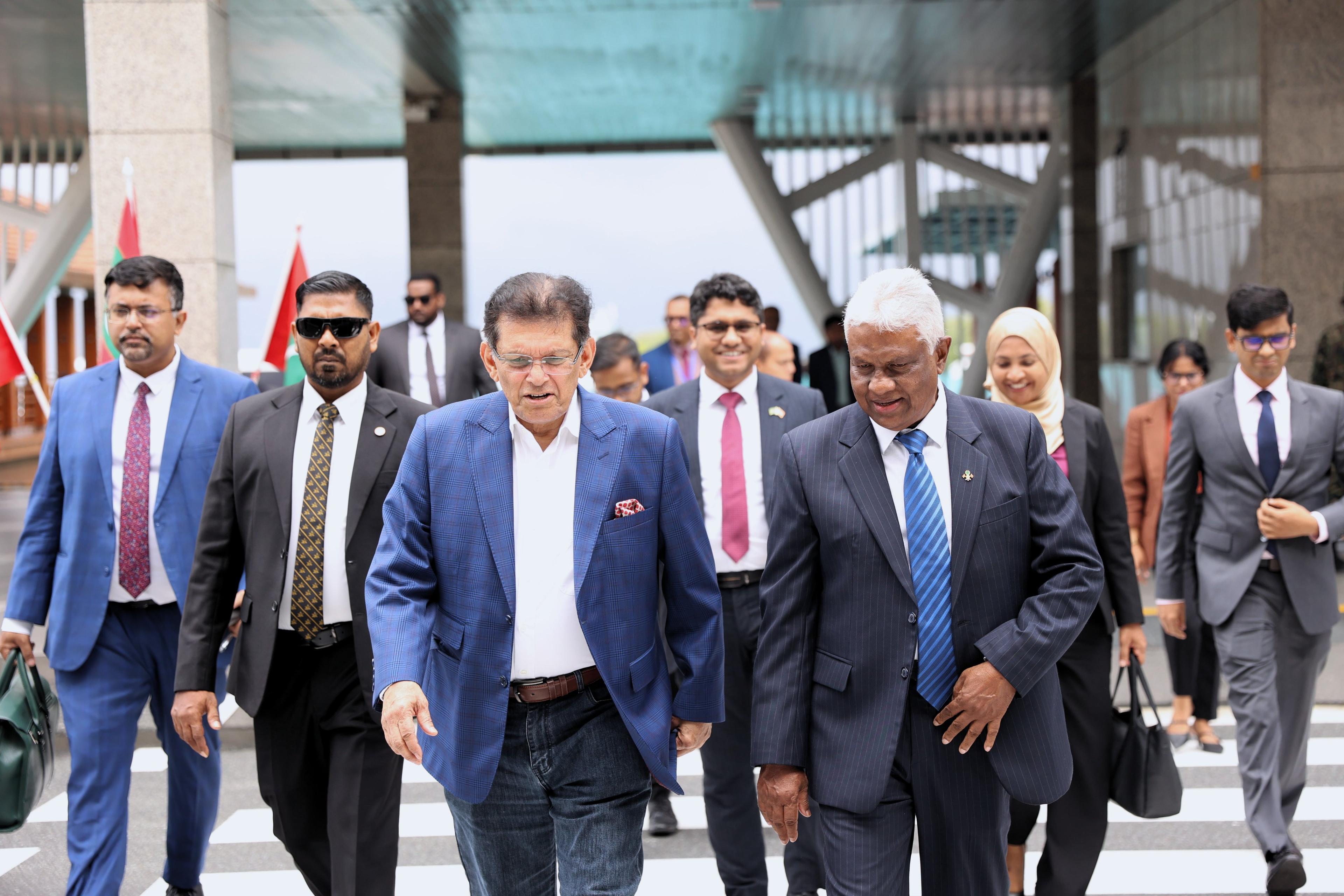 ރާއްޖެއަށް ކުރެއްވި ރަސްމީ ދަތުރުފުޅު، ބަންގްލަދޭޝްގެ ޚާރިޖީ ވަޒީރު ނިންމަވާލައްވައިފި