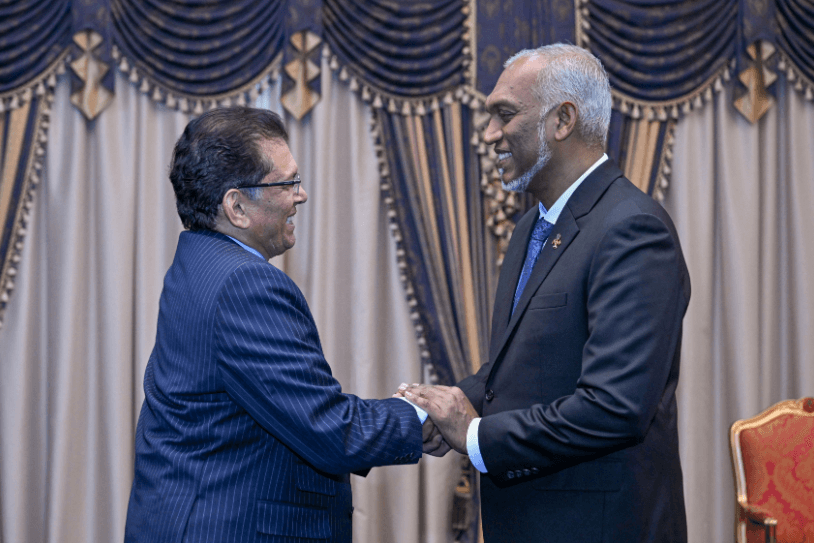 ބަންގްލަދޭޝްގެ ޚާރިޖީ ވަޒީރު ރައީސްގެ އަރިހަށް އިޙުތިރާމުގެ ޒިޔާރަތެއް!