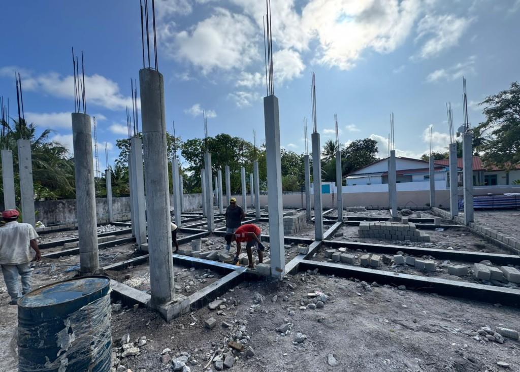55 ކައުންސިލް އިމާރާތުގެ މަސައްކަތުގެ 66 އިންސައްތަ މަސައްކަތް ނިމިއްޖެ!