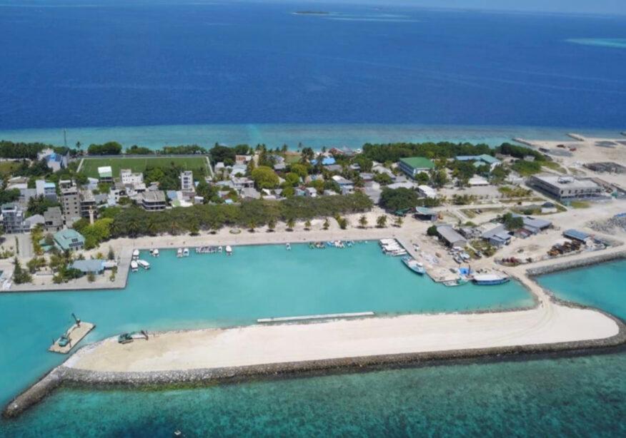 އުކުޅަސް ބަނދަރު ތަރައްގީ ކުރުމުގެ މަޝްރޫއު ނިމުމަކާ ގާތަށް