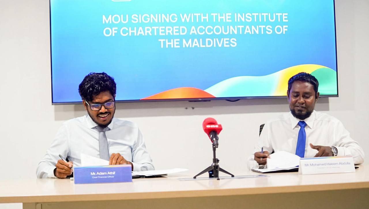 އެކައުންޓިންގ ދާއިރާ ކުރިއަރުވަން އެލައިޑާއި ސީއޭ މޯލްޑިވްސް އިން އެއްބަސްވުމެއްގައި ސޮއިކޮށްފި