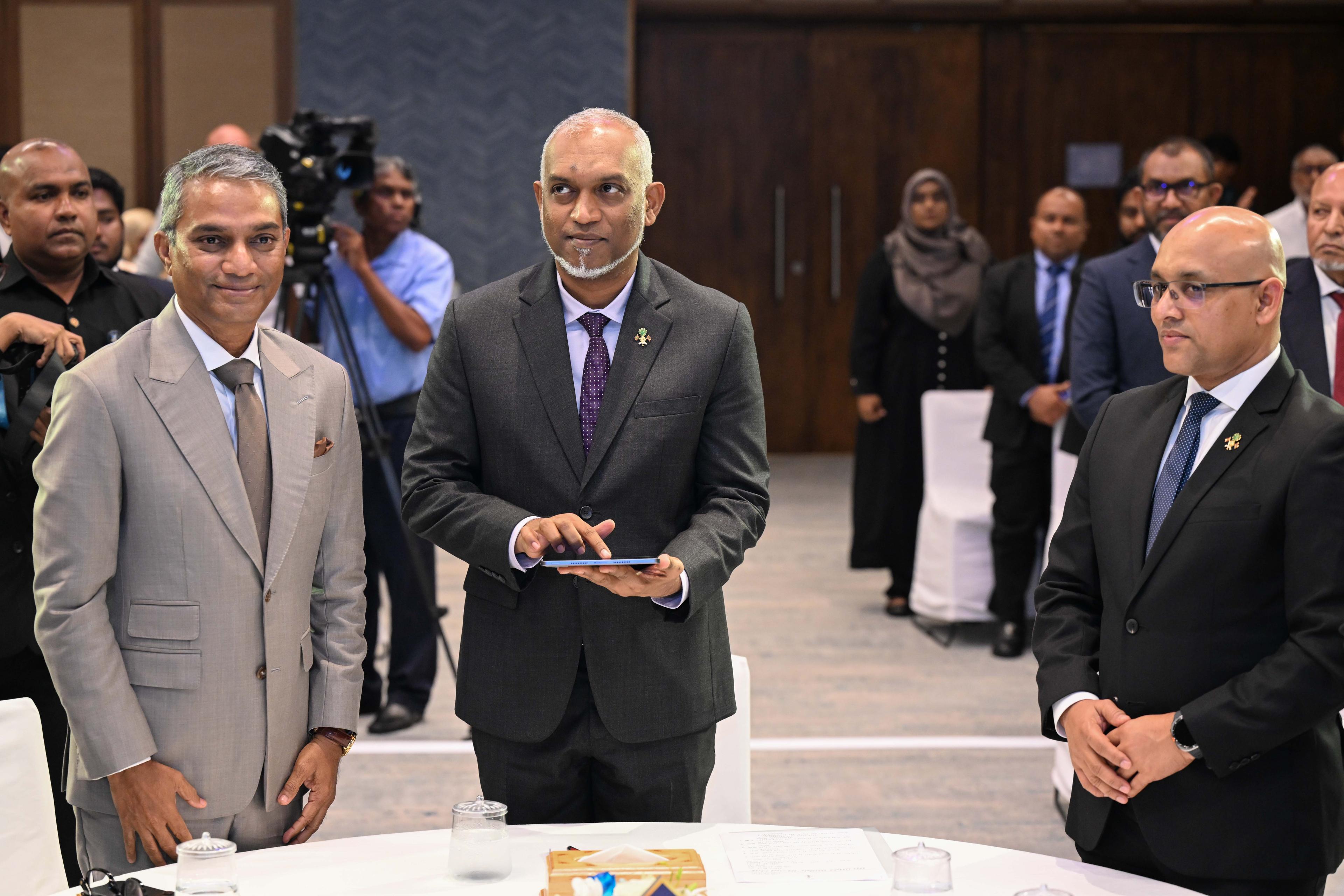 އެމްބީޕީގެ ޑިޖިޓަލް މަންސަތައް ރަސްމީކޮށް ރައީސް އިފުތިތާޙުކޮށްދެއްވައިފި