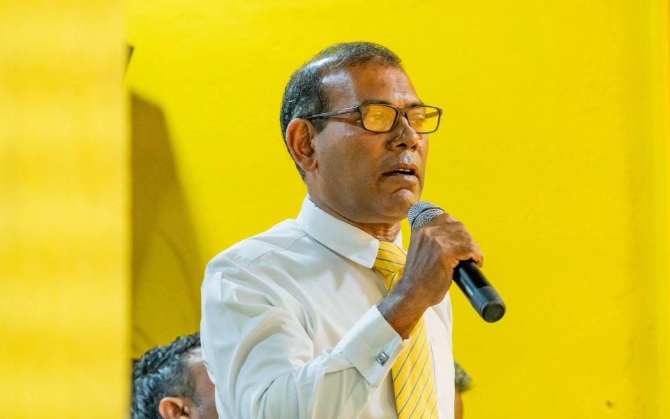އެލްޖީއޭ ބޯޑްގެ އިންތިހާބު މުއްދަތެއް ނެތި ފަސްކުރުމަކީ ސަރުކާރުން އަމިއްލައަށް ބަލި އިއުލާންކުރުން : ރައީސް ނަޝީދު