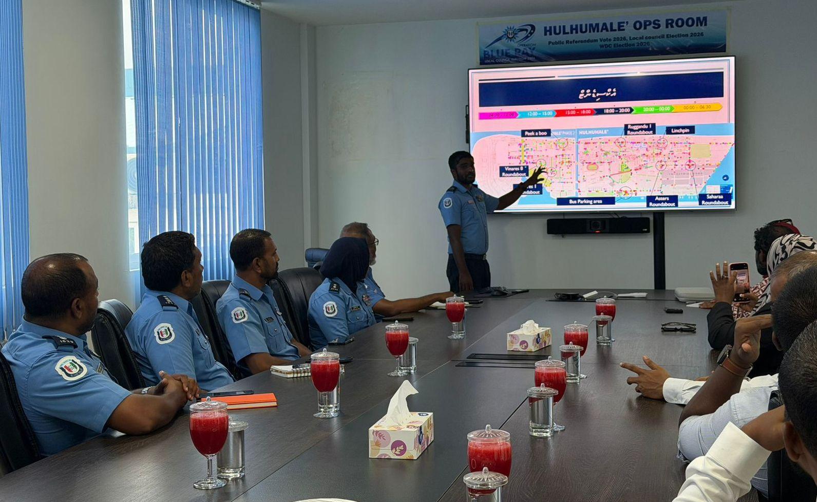 ހުޅުމާލޭގެ މަގުތައް އަމާންކުރުމަށް މަޝްވަރާކޮށްފި