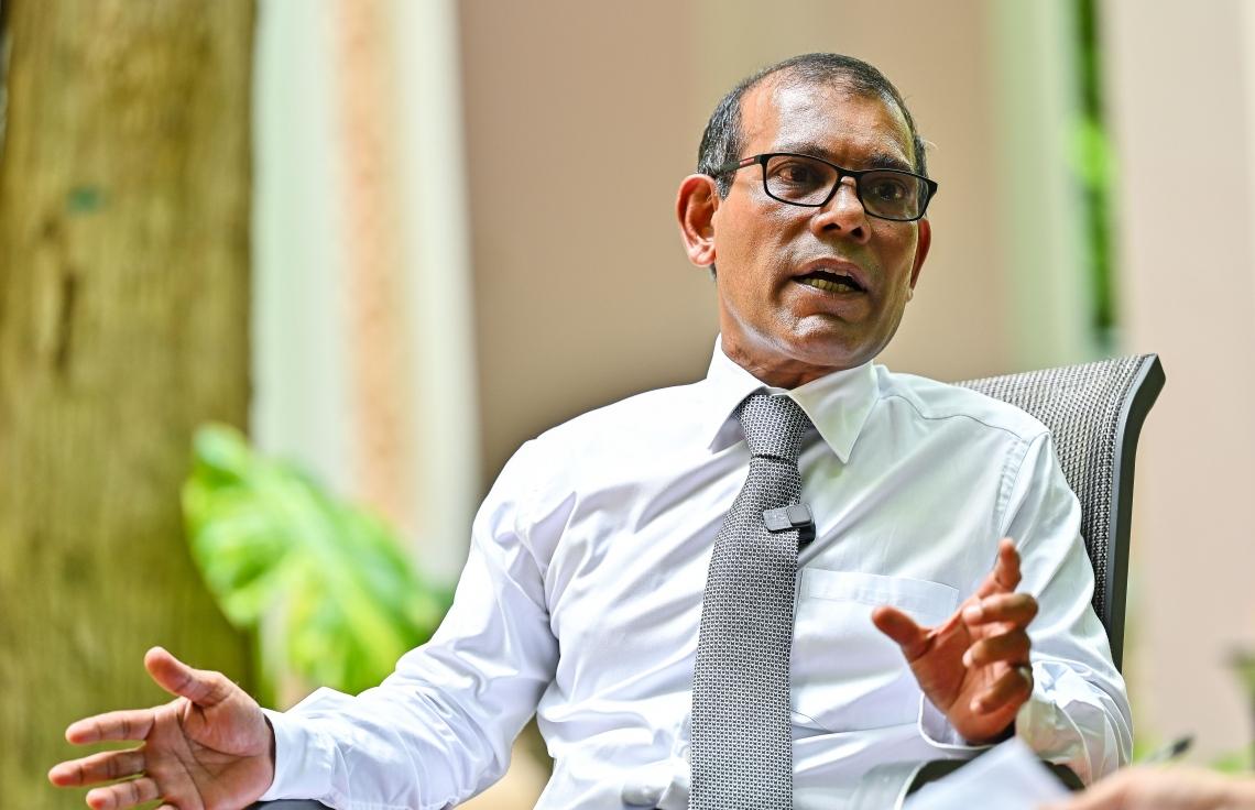 މުވައްޒަފުންނަށް ބިރުދައްކައިގެން ސޮއިކުރުވުމަކީ ސަރުކާރުން އަމިއްލަ ނަފްސަށް އޮޅުވާލުން: ރައީސް ނަޝީދު