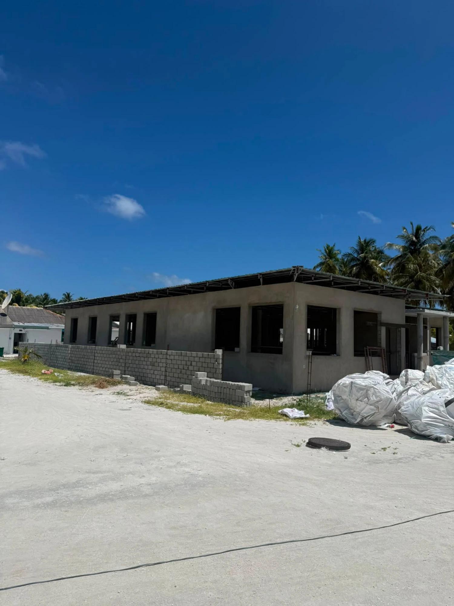 ދޮންފަނު ކައުންސިލު އިމާރާތުގެ 55 އިންސައްތަ ނިމިއްޖެ